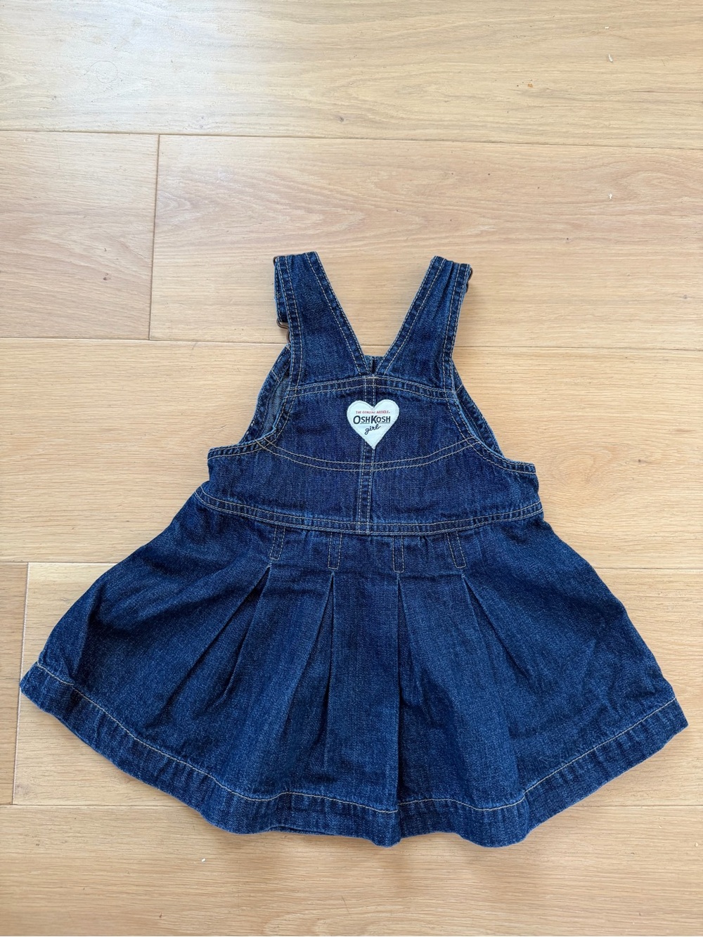 Vintage OshKosh Denim Overall Dress - Picture 2 of 2